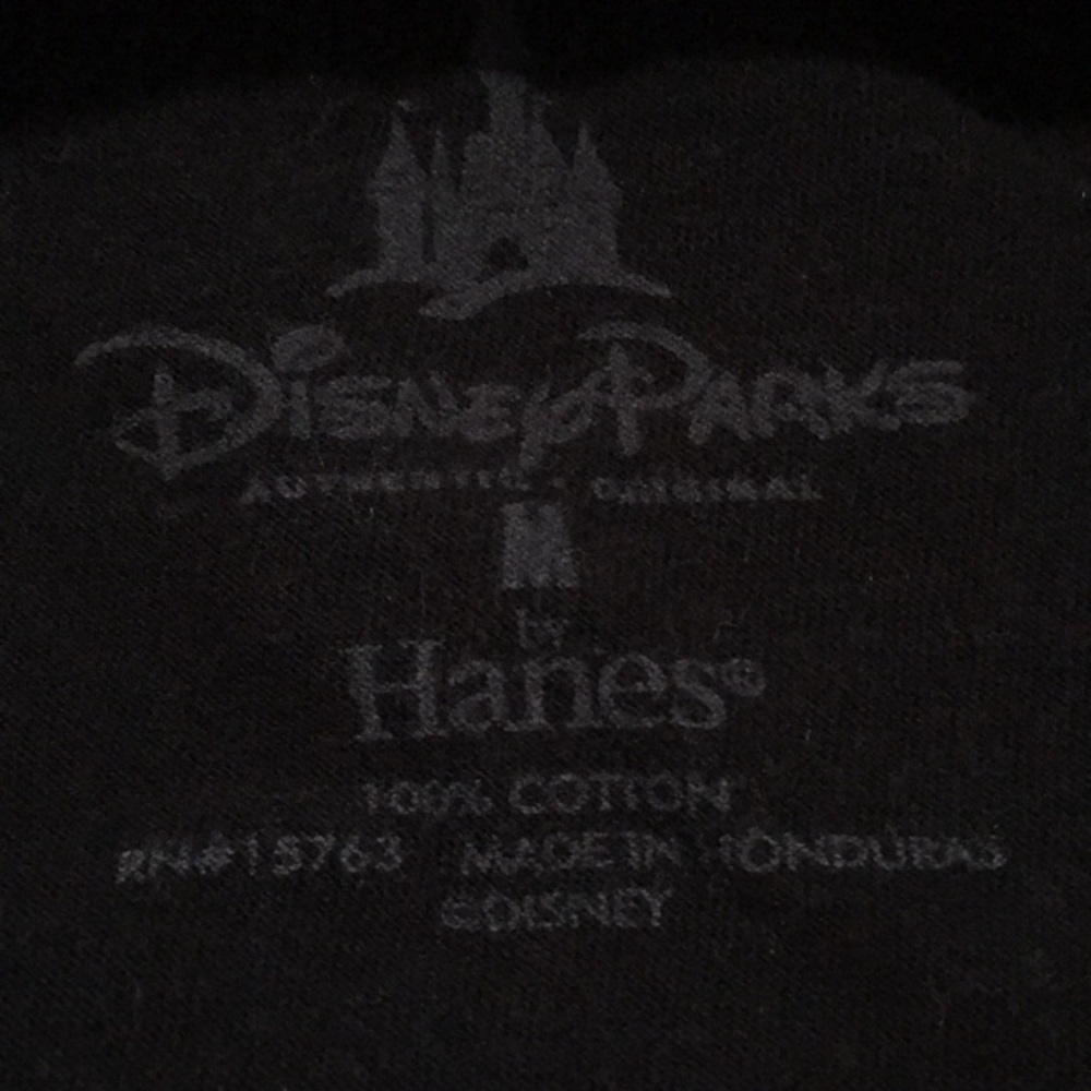 Mickey Mouse Disney Women’s T-Shirt Tee Size Medium EUC Black - Picture 3 of 4